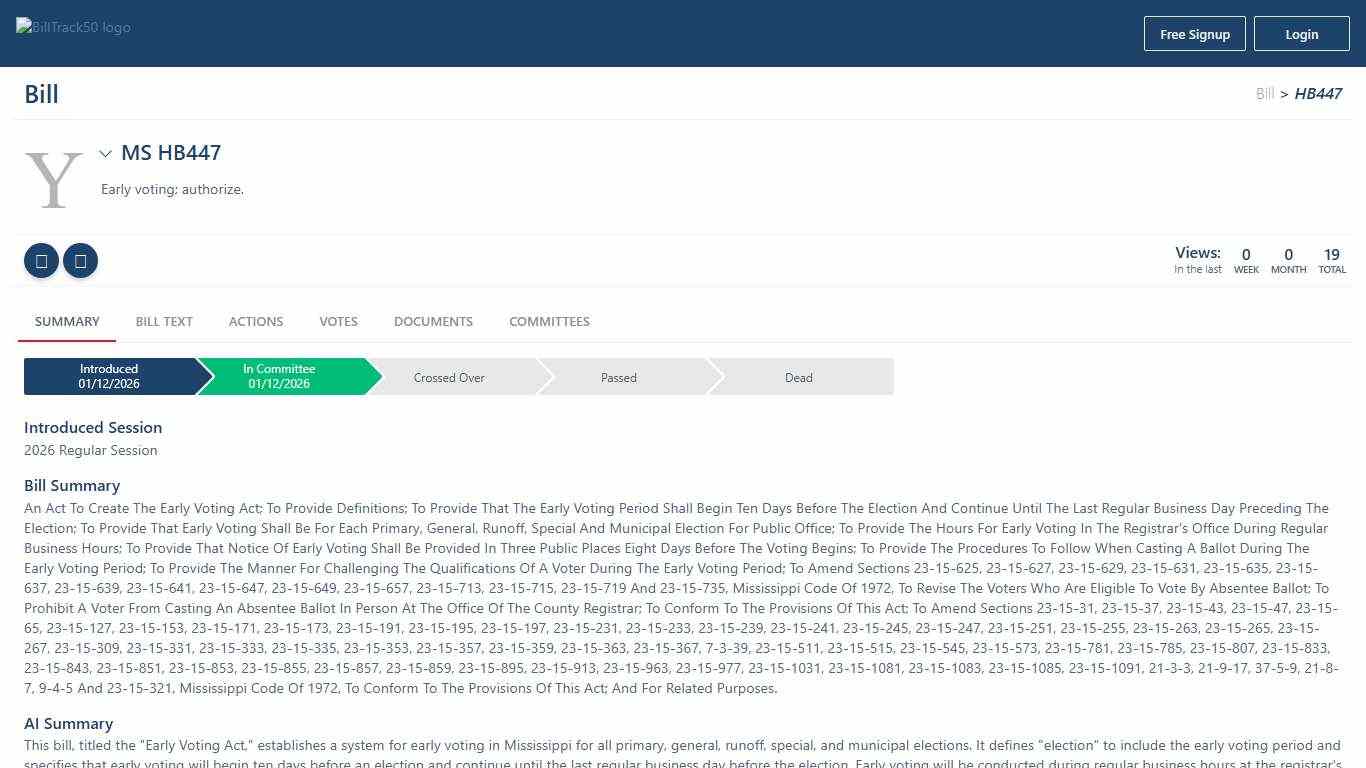 MS HB447 BillTrack50